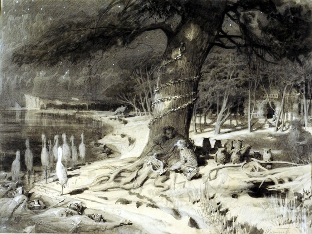 Сказки Пушкина. Киносценарий