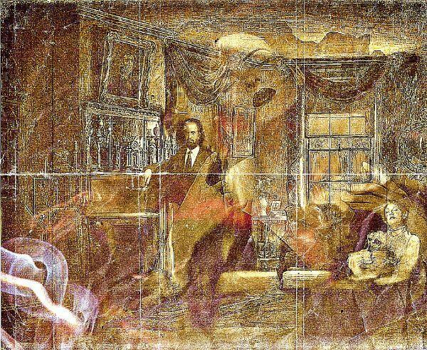 У камина. Что могло быть до того