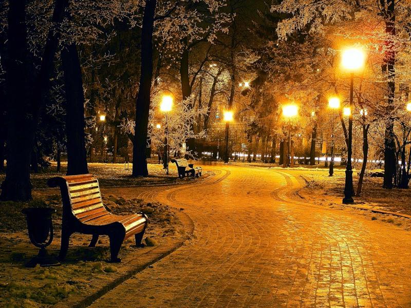 Зимний вечор