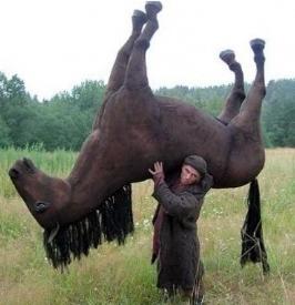 Пьяный конь