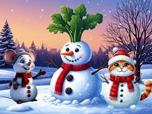 Слепим для кота и мышку!