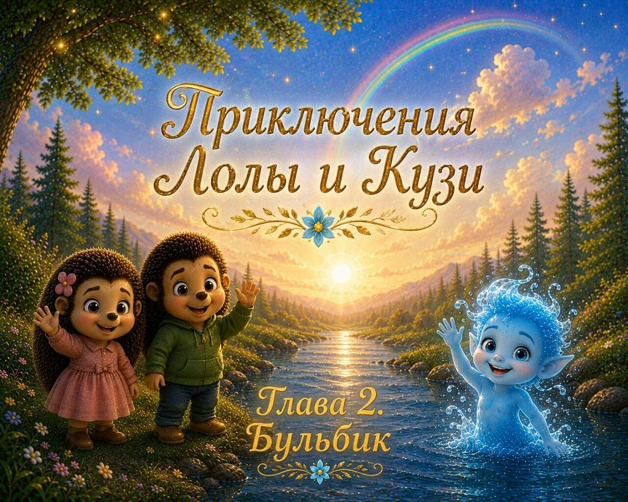 Приключения Лолы и Кузи. Глава 2. Бульбик (сказка)