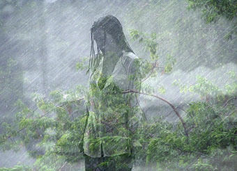 С дождем на пару...