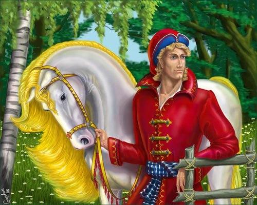 Сказка о том как Иван, на царской дочке женился