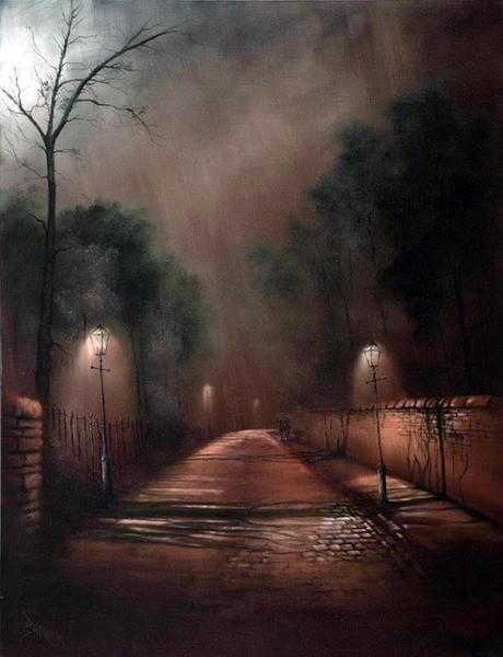 В городе взорванных фонарей