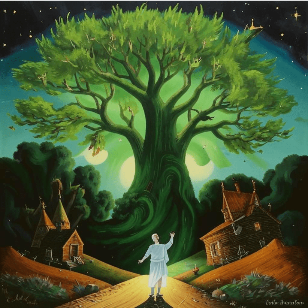 Зрелый тополь