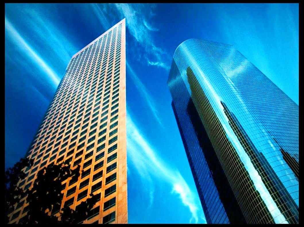 Небоскрёб: песчинка и облако.