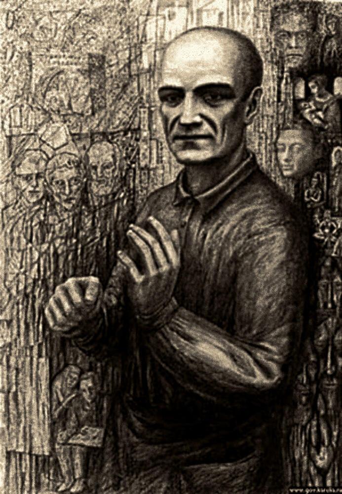 Посвящается Павлу Филонову ( из цикла "Ленинградцы")