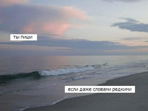 ты пиши