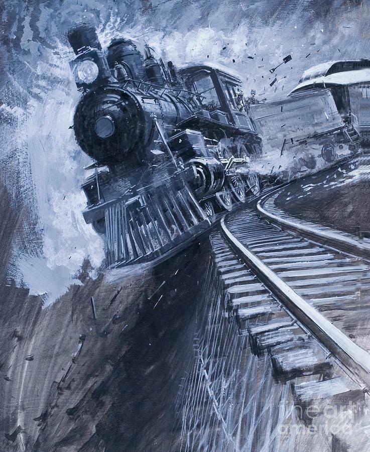 Паровоз наш лихо мчится