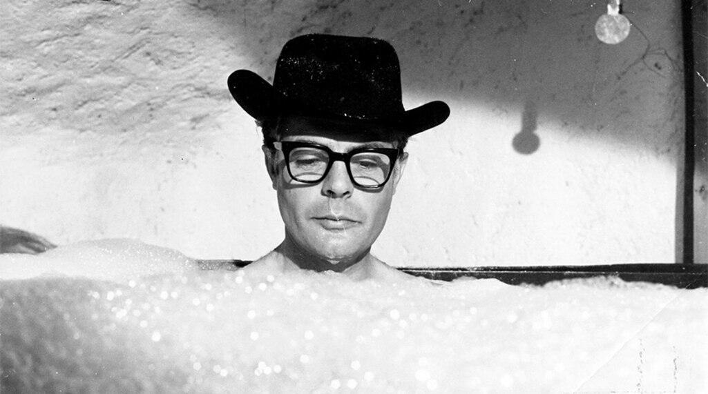 Марчелло Мастроянни. Сюжет из фильма "Старик и море"