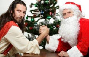 Христос и Дед Мороз