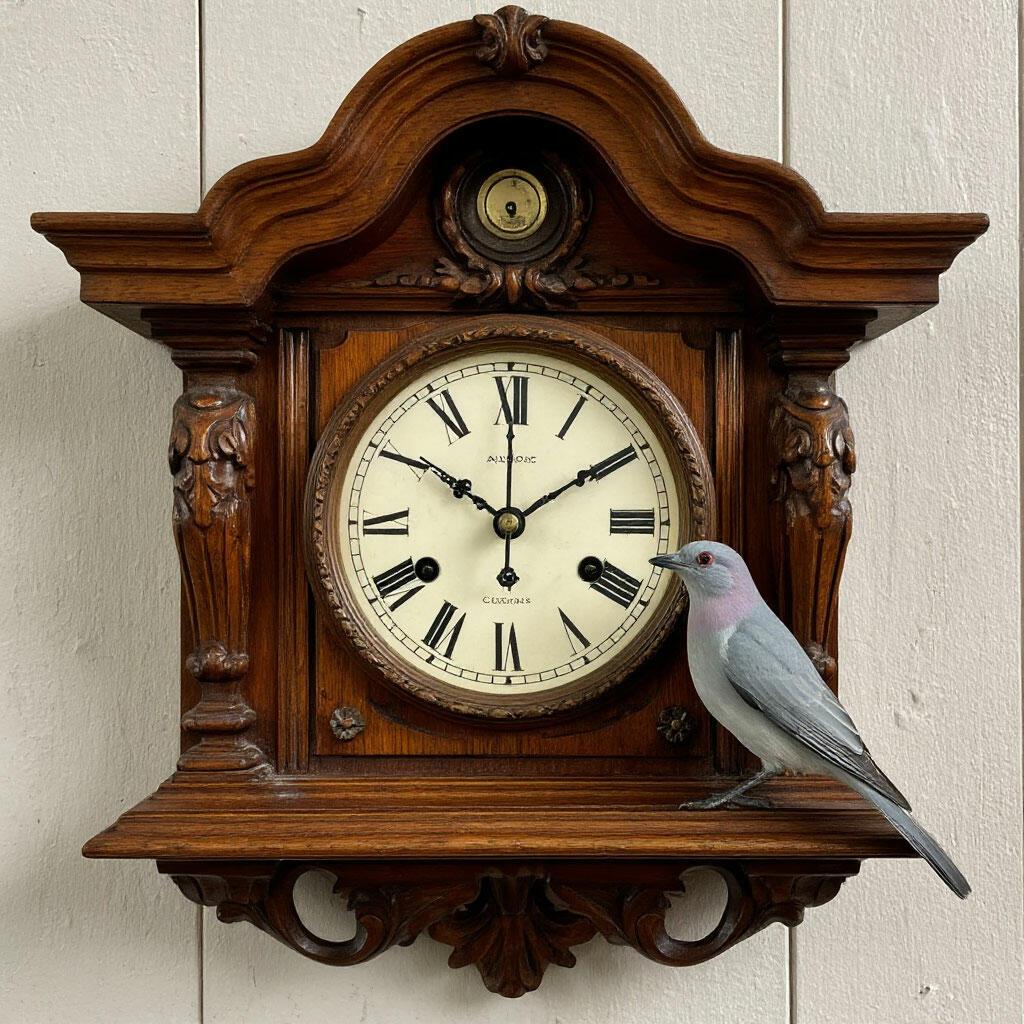 Часы с кукушкой  (для детей)