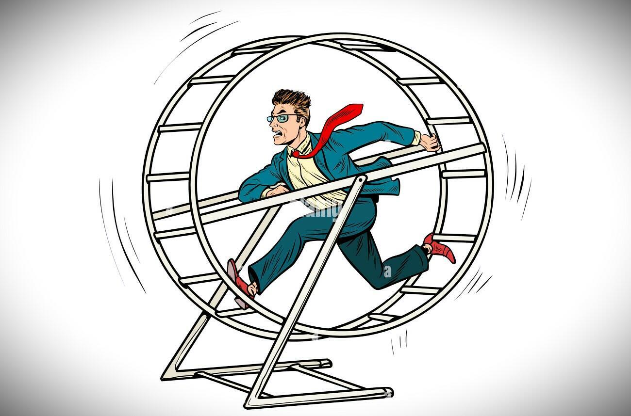 А кто там в колесе?