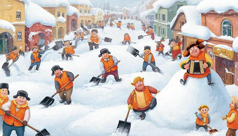 В сугробах ворочался город... (добавлено аудио)