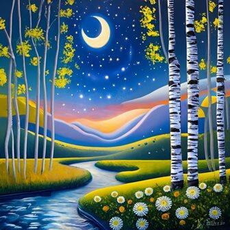 Деревенька за рекою...