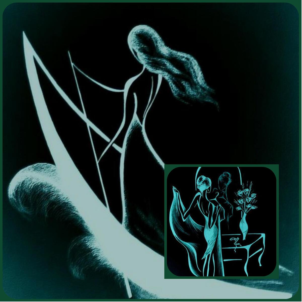 Опять луна сидела на задворках