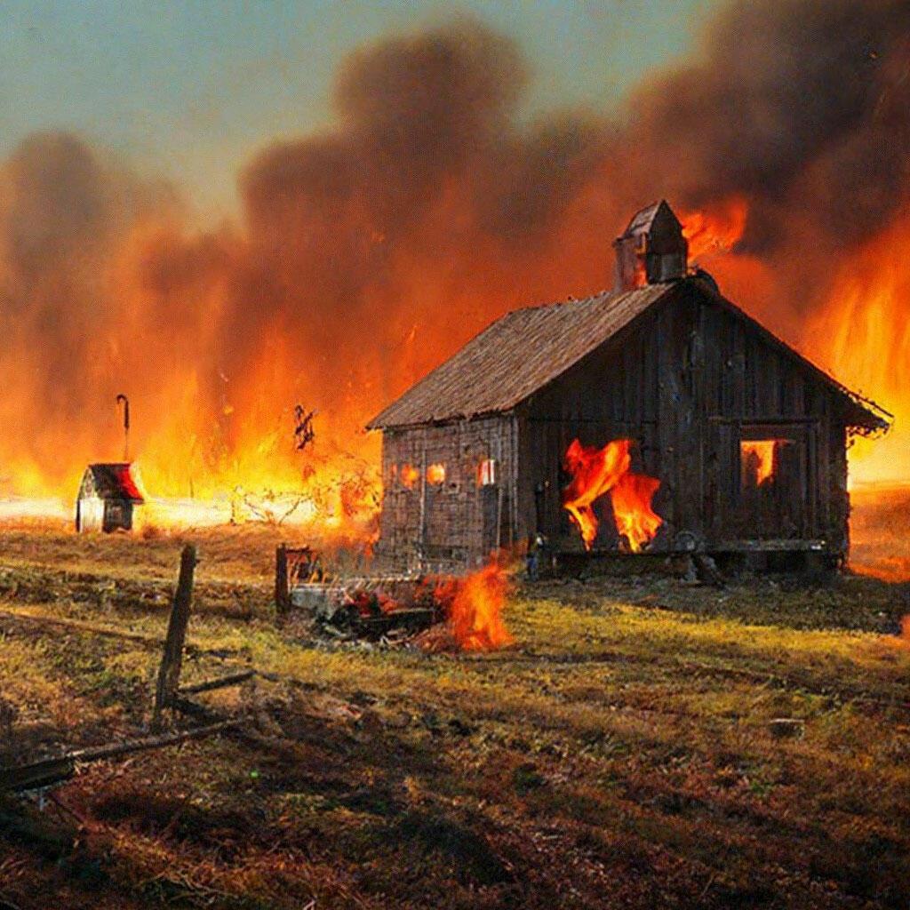 Горит сарай? Тогда гори и хата...