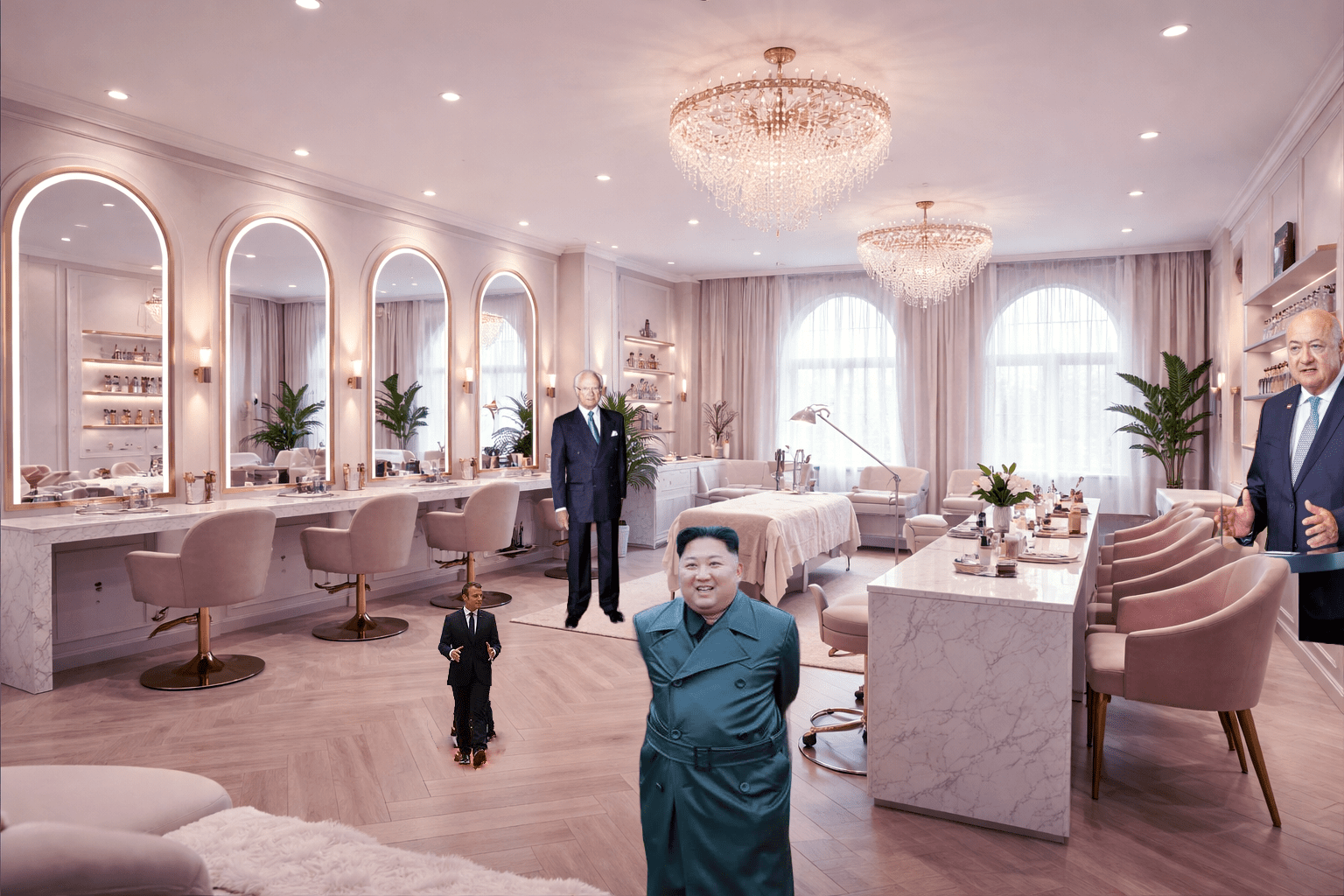 Президентские салоны красоты 