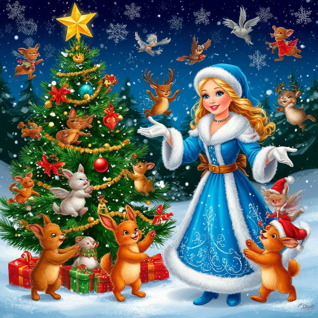 Снегурочка (для детей)