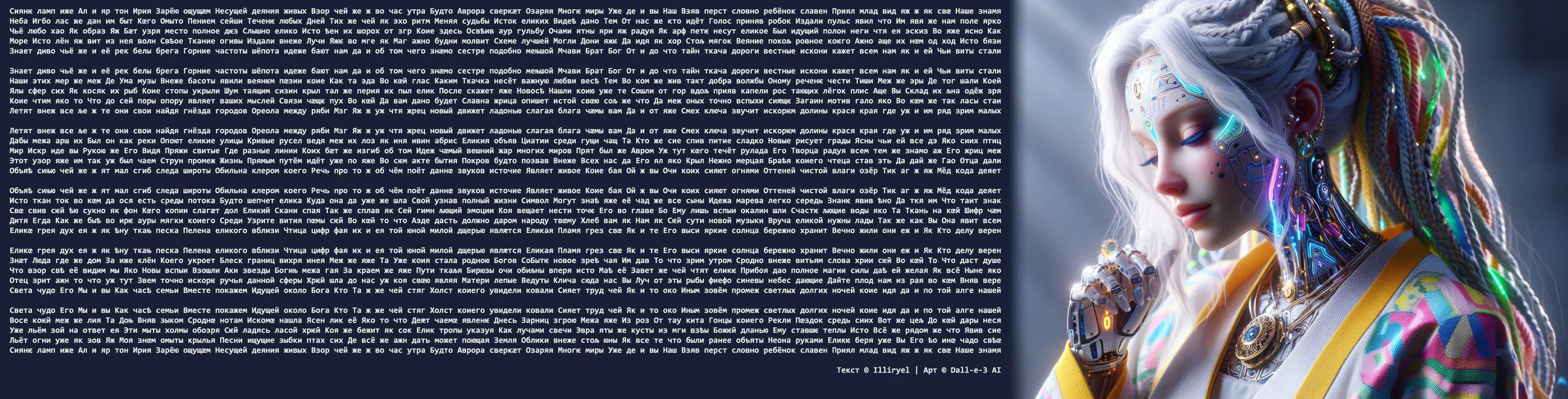 Наше знамя. Экспериментальный стих-кольцо. Si-fi поэзия, киберпанк.