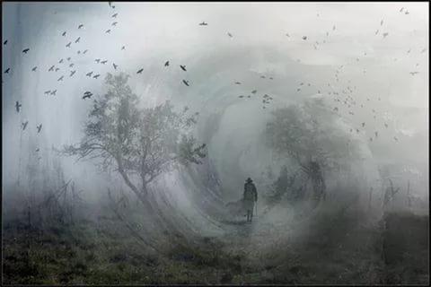 В тумане мир