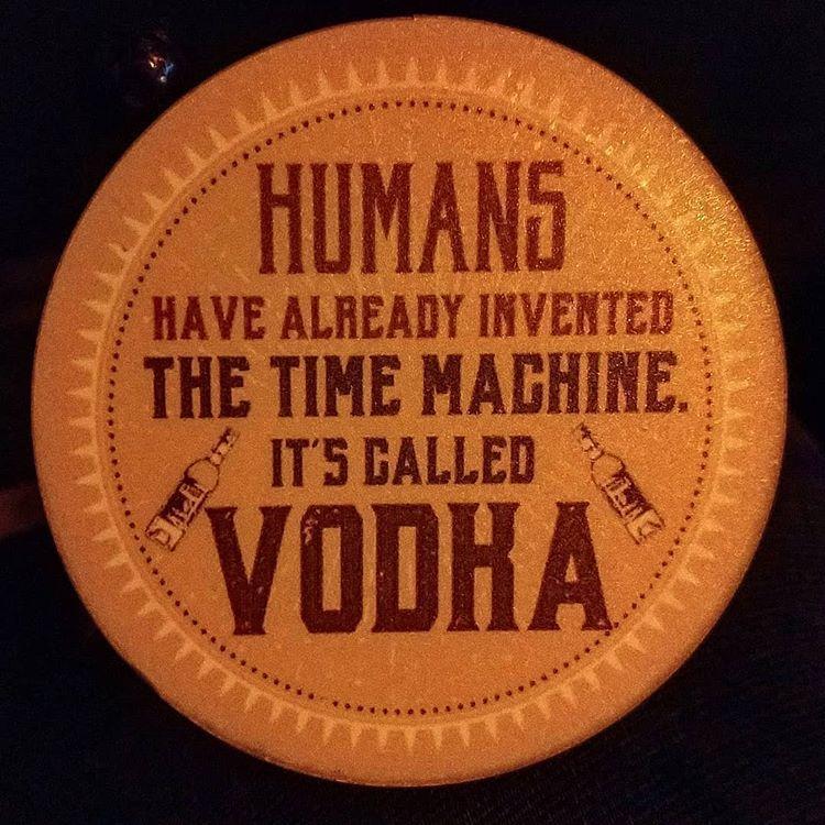 Russian wodka - "Time machine"