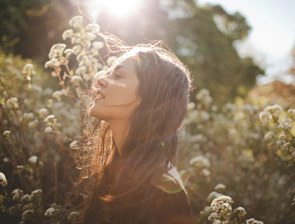 Отражаешься небом..