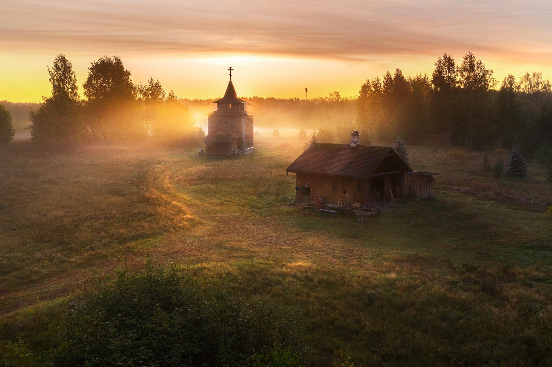 ДЕРЕВЕНСКИЕ  ПЕЙЗАЖИ