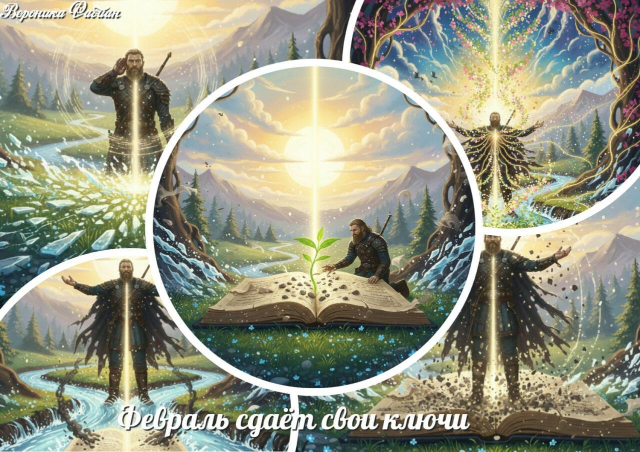 Февраль сдаёт свои ключи