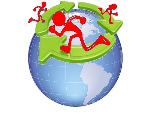 БЕГ ПО КРУГУ.