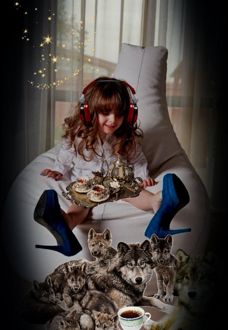 A small piece of ice 