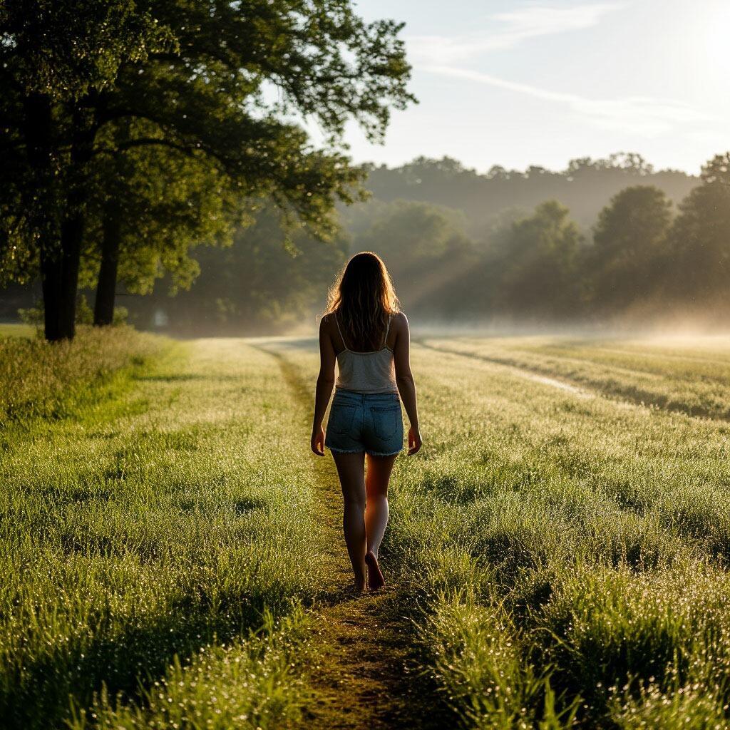 Пройдёшь по россыпи росы