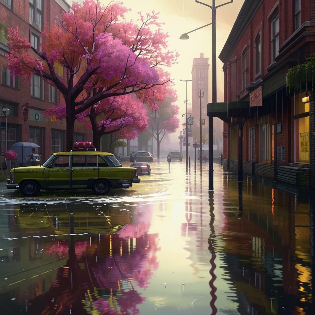 Этюд о дождях