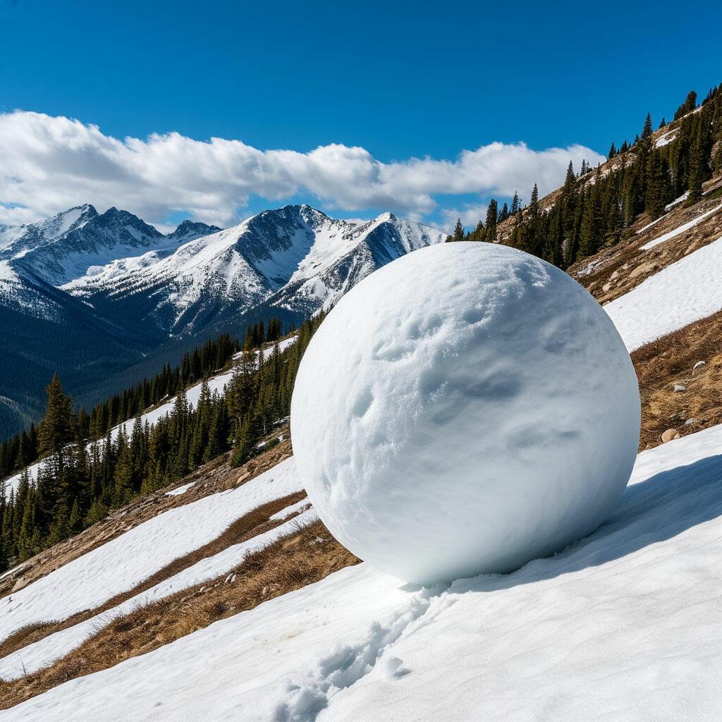 Сорвался ком, подобный пустяку