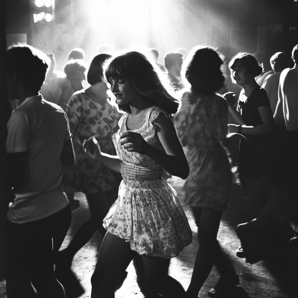 Танцплощадка в сиреневом парке