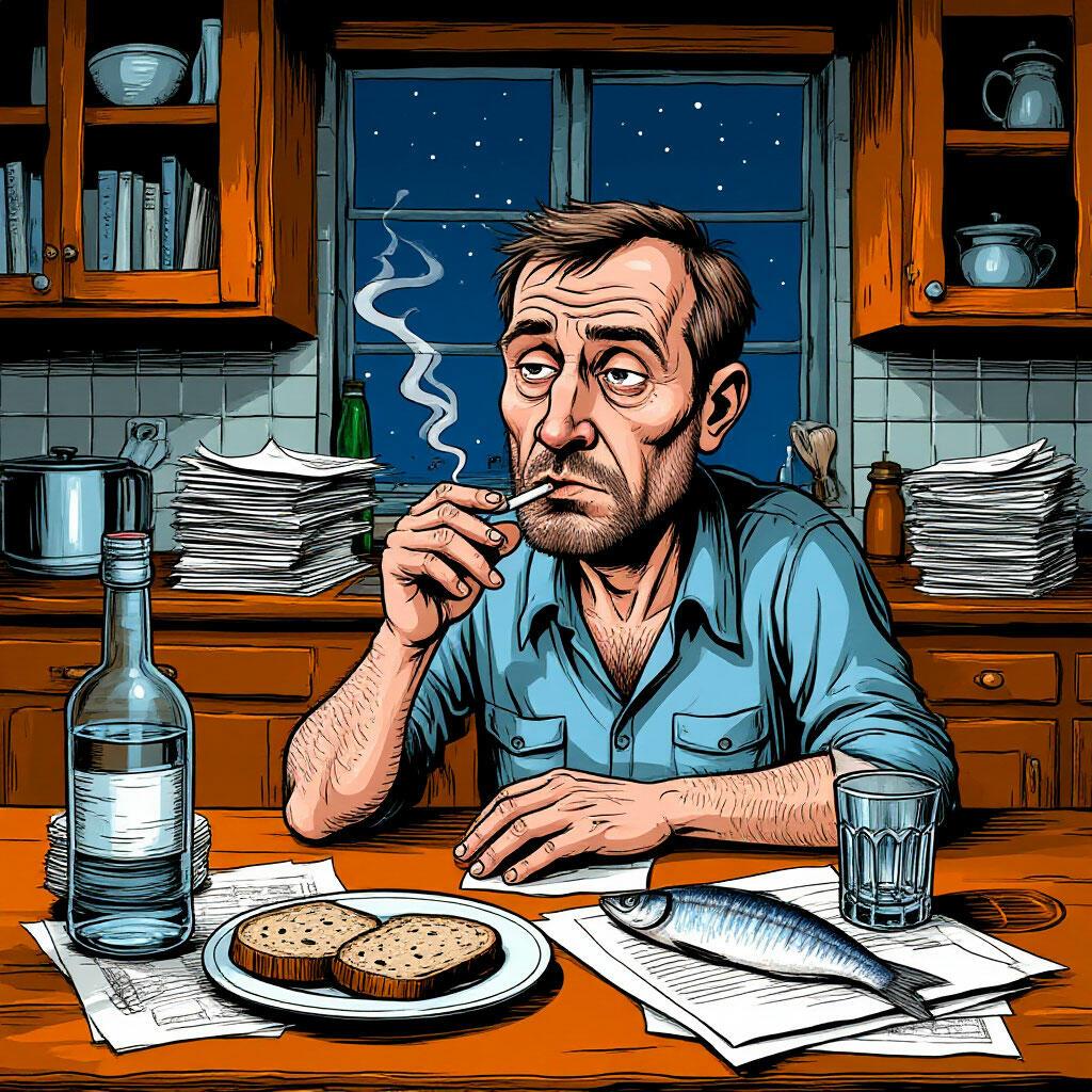 Муки творчества.