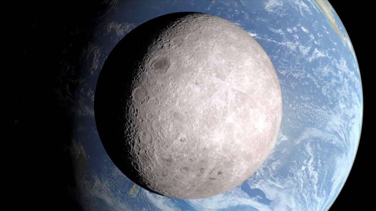 Обратная сторона Луны НАСА