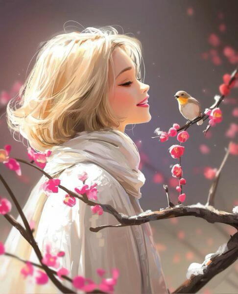 Весна рисовала улыбки