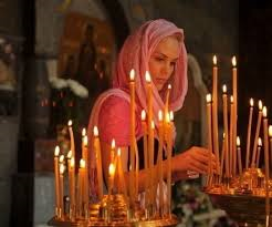 Свечи я вчера купила