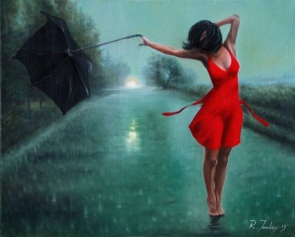 Женщина - дождь