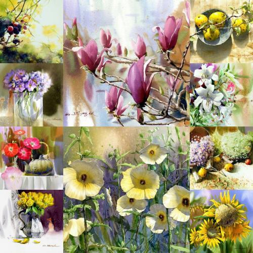 Шин Чон Сик. Ароматные акварели.