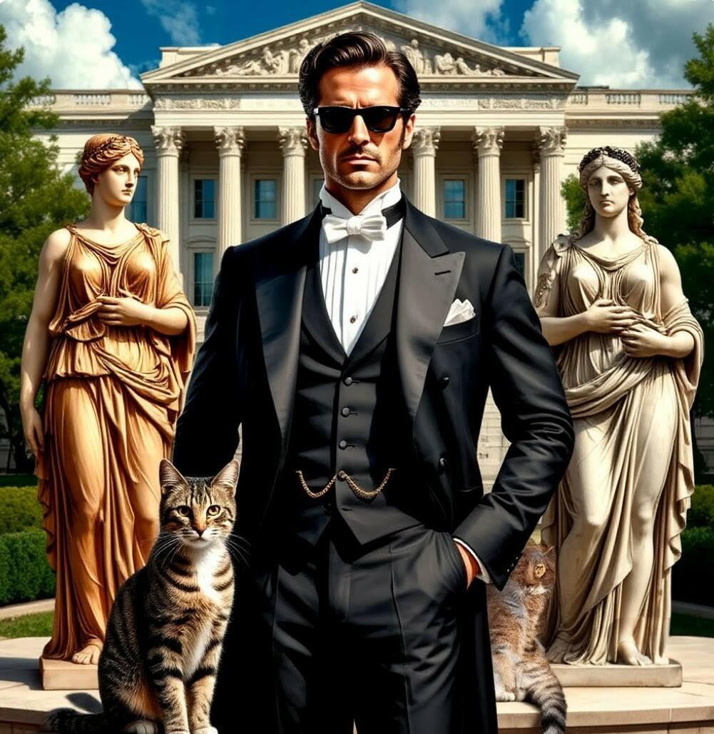 Кот, я и истина в стакане