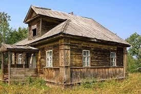 Дверь деревенского дома