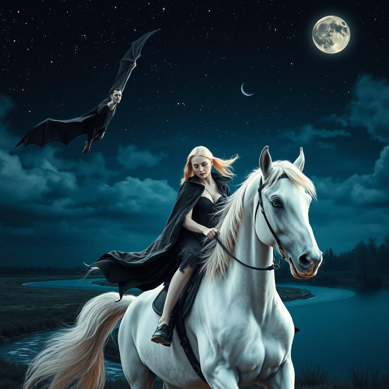 Грустный вампир.