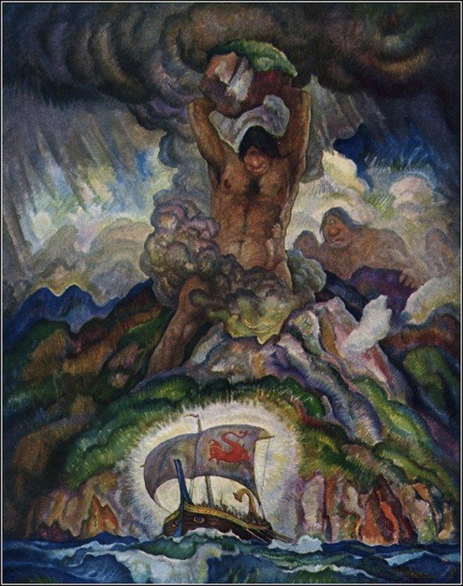 Одиссея. Песнь десятая