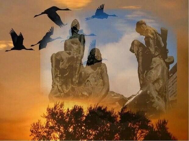 И МОЛОДЕЕТ ЖУРАВЛИНЫЙ КЛИН