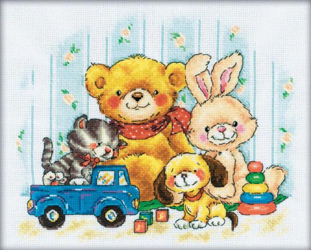 Мои любимые игрушки.