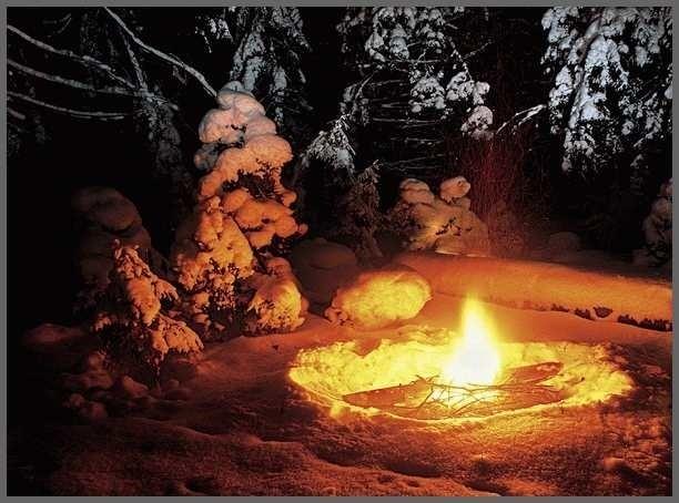 Снег и пламя
