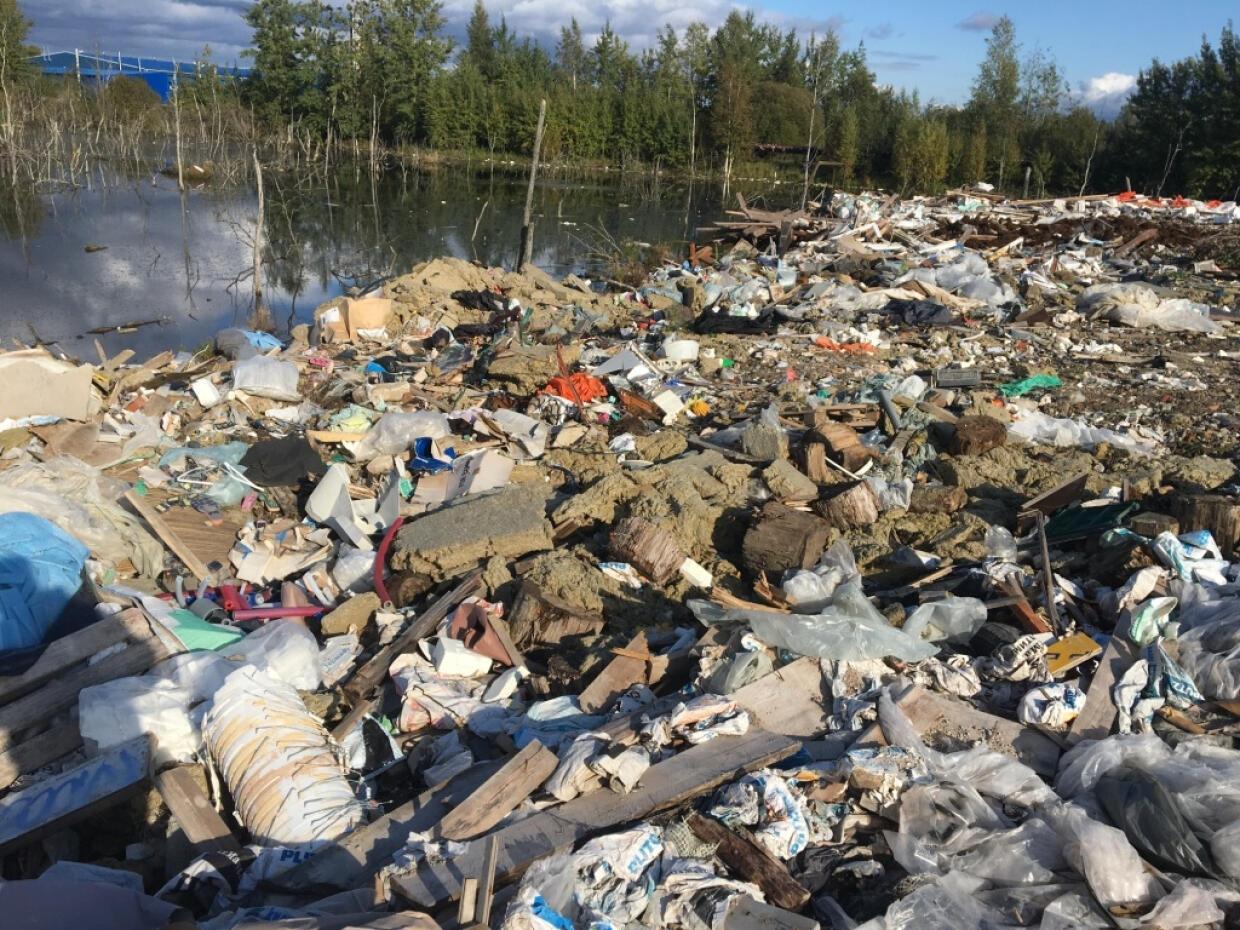 свалка в санкт петербурге